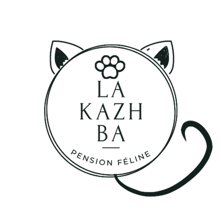 Logo La Kazh Ba, pension féline à Hanvec